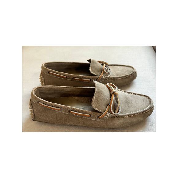 Cole Haan Tan Suede Loafers - Picture 2 of 7